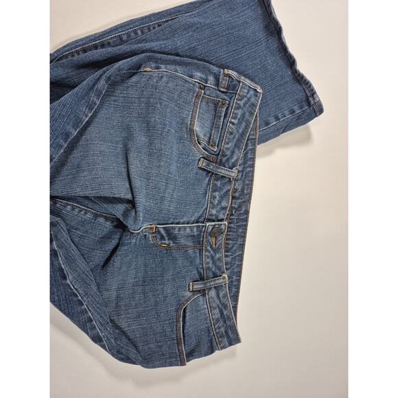 Bullhead Size 9 30" Inseam Laguna Low Rise Medium Wash Bootcut Jeans - Picture 2 of 6